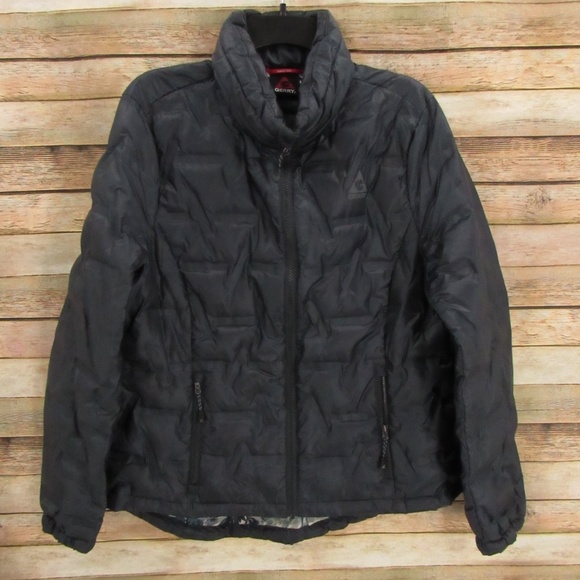Gerry Jackets & Blazers - Gerry Navy Blue Zipper Front Fillpower 650 Puffer Jacket L